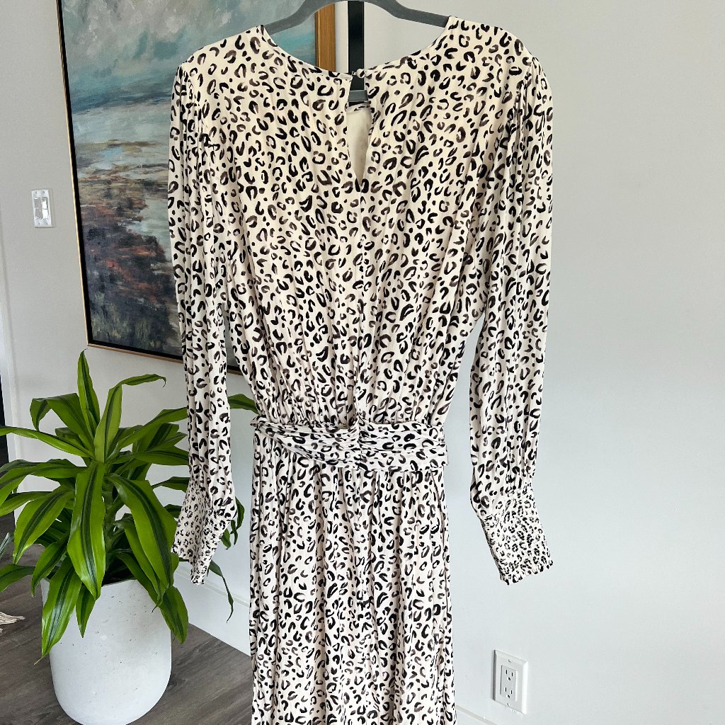 11 Honore Dress Leopard Print